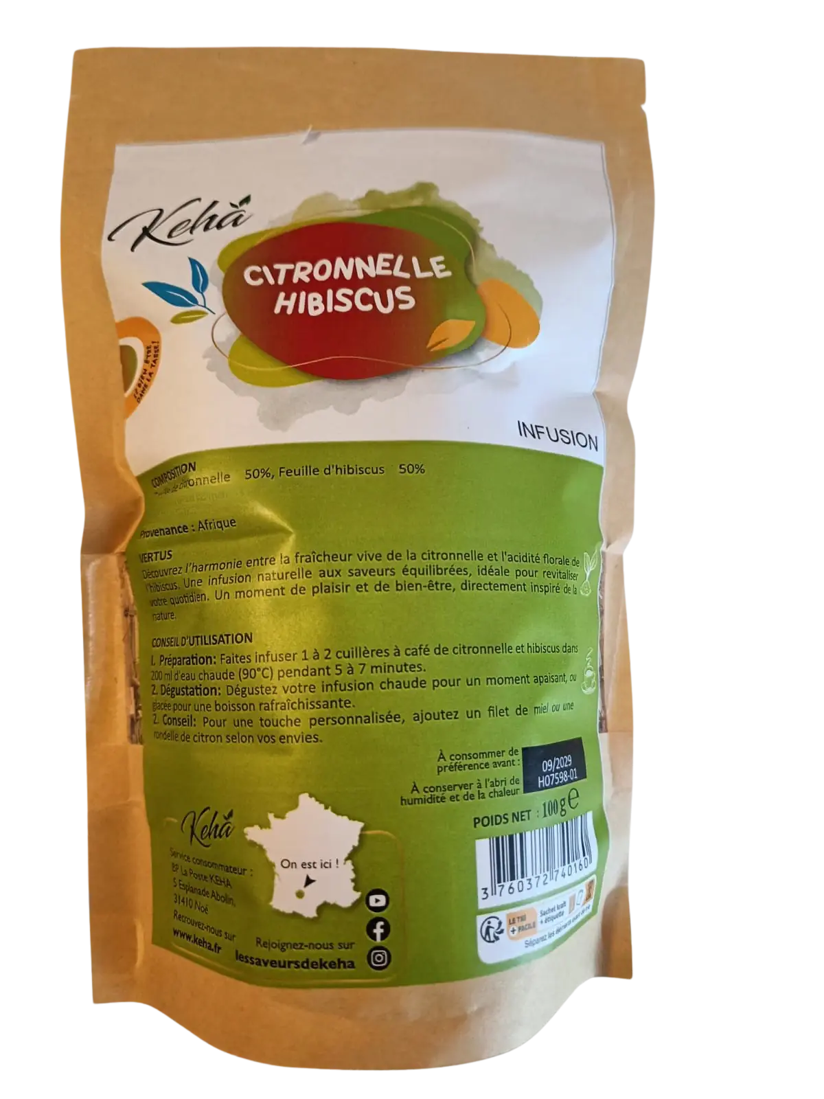 melange-hibiscus-citronnelle-principale Infusion Citronnelle Hibiscus – Image 1